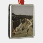 Touchdown, Yale vs. Princeton, Thanksgiving Dag, Metalen Ornament (Rechts)
