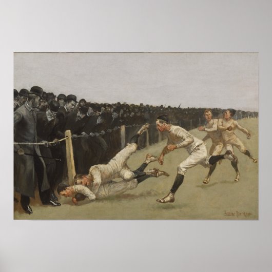 Touchdown, Yale vs. Princeton, Thanksgiving Dag, Poster (Voorkant)