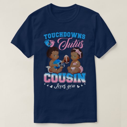 Touchdowns of neusneef houdt van je geslacht t-shirt (Design voorkant)