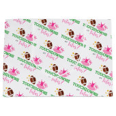 Touchdowns of tutus Gender onthullen Groot Cadeauzakje (Voorkant)