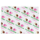 Touchdowns of tutus Gender onthullen Groot Cadeauzakje (Achterkant)