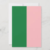 Touchdowns of tutus Gender onthullen Kaart (Achterkant)