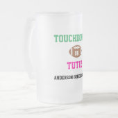 Touchdowns of tutus Gender onthullen Matglas Bierpul (Voorkant links)