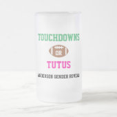Touchdowns of tutus Gender onthullen Matglas Bierpul (Center)