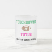 Touchdowns of tutus Gender onthullen Matglas Koffiemok (Center)