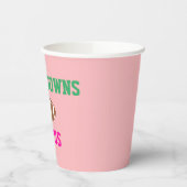 Touchdowns of tutus Gender onthullen Papieren Bekers (Links)