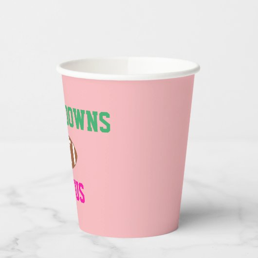 Touchdowns of tutus Gender onthullen Papieren Bekers (Links)