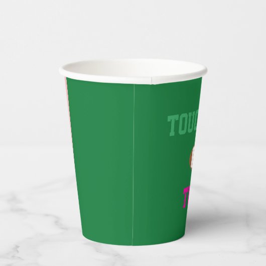 Touchdowns of tutus Gender onthullen Papieren Bekers (Rechts)