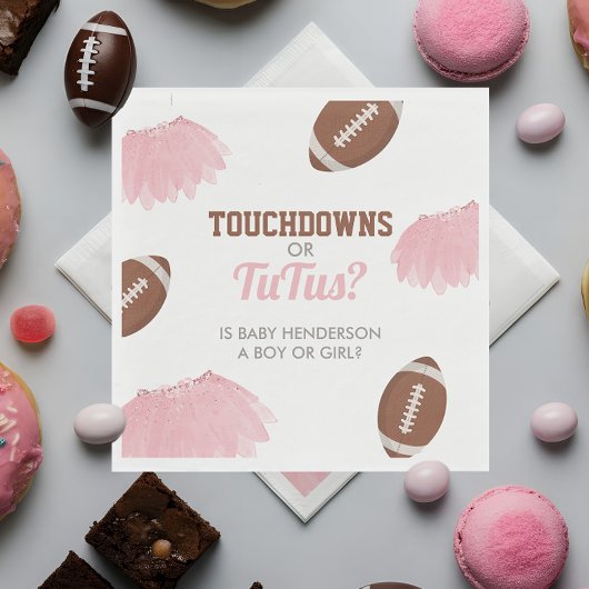 Touchdowns of tutus Gender onthullen Servet