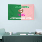 Touchdowns of tutus Gender onthullen Spandoek (Beurs)