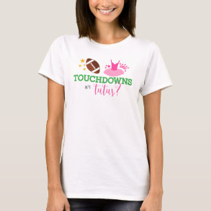 Touchdowns of tutus Gender onthullen T-shirt