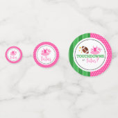 Touchdowns of tutus Gender Reopenbaarmakingparty Confetti (Voorkanten)