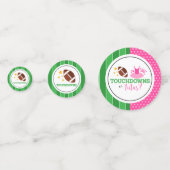 Touchdowns of tutus Gender Reopenbaarmakingparty Confetti (Achterkanten)