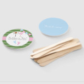 Touchdowns of tutus Gender Reopenbaarmakingparty Handwaaier (Niet-gemonteerd)