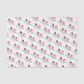 Touchdowns of tutus Gender Reopenbaarmakingparty Tissuepapier (Voorkant)