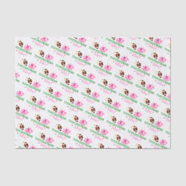 Touchdowns of tutus Gender Reopenbaarmakingparty Tissuepapier