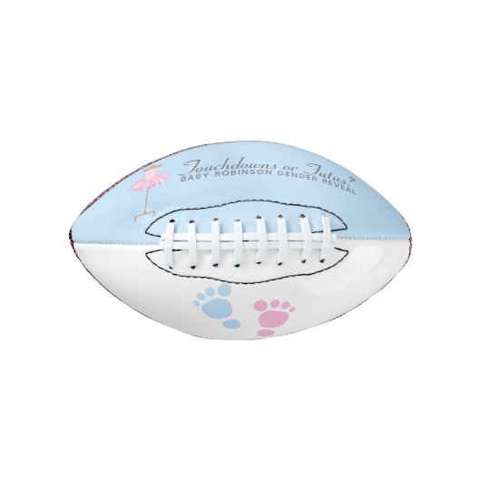 Touchdowns of Tutus Gender Reopenbaart Partij American Football (Voorkant)