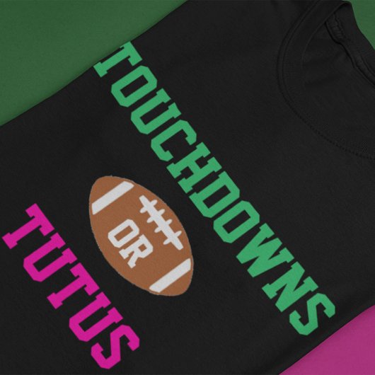 Touchdowns of Tutus Geslacht Reveal T-shirt