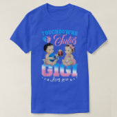 Touchdowns of Tutus Gigi houdt van je geslacht T-shirt (Design voorkant)