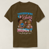 Touchdowns of tutus mammie houdt van je gender ont t-shirt (Design voorkant)