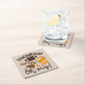 Touchdowns Turkije & Pie | Oh, mijn Kartonnen Onderzetters (Insitu)