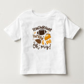 Touchdowns Turkije & Pie | Oh, mijn Kinder Shirts (Voorkant)
