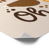 Touchdowns Turkije & Pie | Oh, mijn Poster (Hoek)