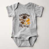 Touchdowns Turkije & Pie | Oh, mijn Romper (Voorkant)