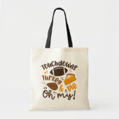 Touchdowns Turkije & Pie | Oh, mijn Tote Bag (Voorkant)