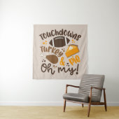 Touchdowns Turkije & Pie | Oh, mijn Wandkleed (In situ)