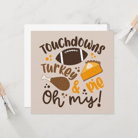 Touchdowns Turkije & Taart | Oh Mijn Kaart (Voorkant / Achterkant in situ)