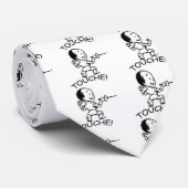 Touche Fencing Stropdas (Opgerold)