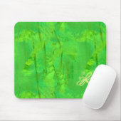Touche Groene Libel Kunst Muismat (Met muis)