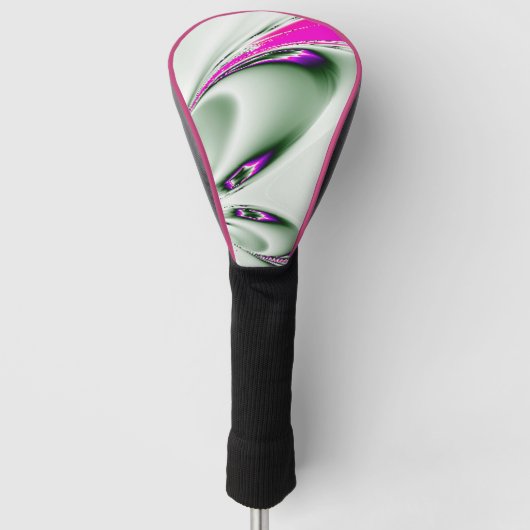 Touche roze golfheadcover (Voorkant)
