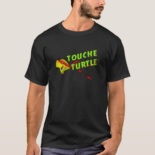 Touche Turtle - de originele TNMT! Essentieel T-shirt (Voorkant)