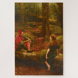 Touchette en Audrey (In het woud van Ardennen) Legpuzzel
