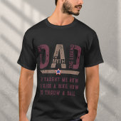 Touching design for Father's Day. T-shirt