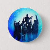 Touching Spirits: Uniecover art Ronde Button 5,7 Cm (Voorkant)