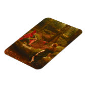 Touchstone and Audrey (by John Collier) Magneet (Linkerzijde)