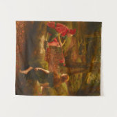 Touchstone and Audrey (Jester Teases Lady Lover) Wandkleed (Voorkant (horizontaal))