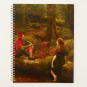 Touchstone and Audrey (Jester Teasing Lady Lover) Planner (Voorkant)