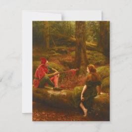 Touchstone en Audrey (door John Collier) Kaart