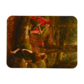 Touchstone en Audrey (door John Collier) Magneet (Horizontaal)