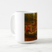 Touchstone en Audrey (In het bos van Arden) Koffiemok (Voorkant links)