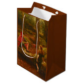 Touchstone en Audrey (In het woud van Arden) Medium Cadeauzakje (Voorkant Gekanteld)
