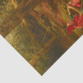 Touchstone en Audrey (In het woud van Arden) Tissuepapier (Detail)