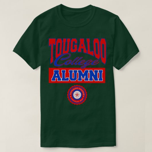 Tougaloo 1869 College Kleding 3 T-shirt (Design voorkant)
