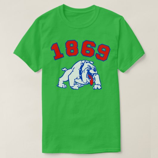 Tougaloo 1869 College Kleding 5 T-shirt (Design voorkant)
