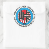 Touge tussenliggende Sticker (Tas)