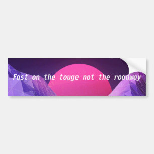 TougeSticker Bumpersticker